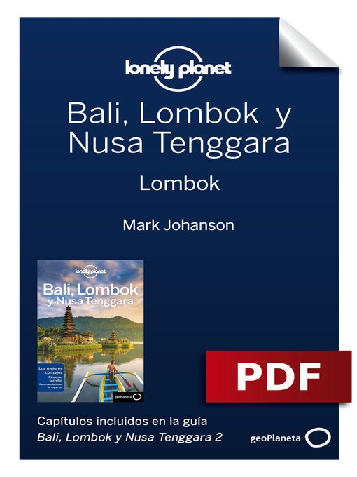 Title details for Bali, Lombok y Nusa Tenggara Lombok by Mark Johanson - Wait list